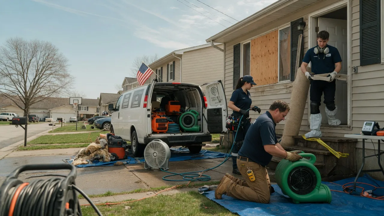 Water Damage Restoration in Rosebud, TX near me